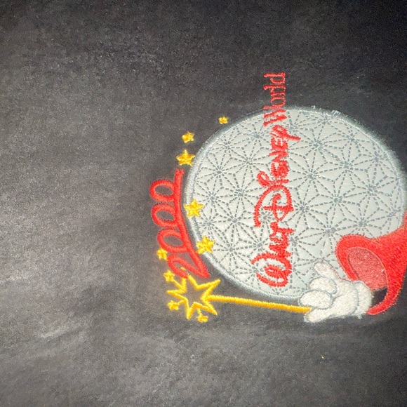 Walt Disney World Cast Member Sorcerer Mickey Leather Letterman Jacket Size 2XL - Picture 4 of 5